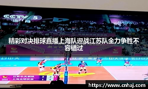 精彩对决排球直播上海队迎战江苏队全力争胜不容错过